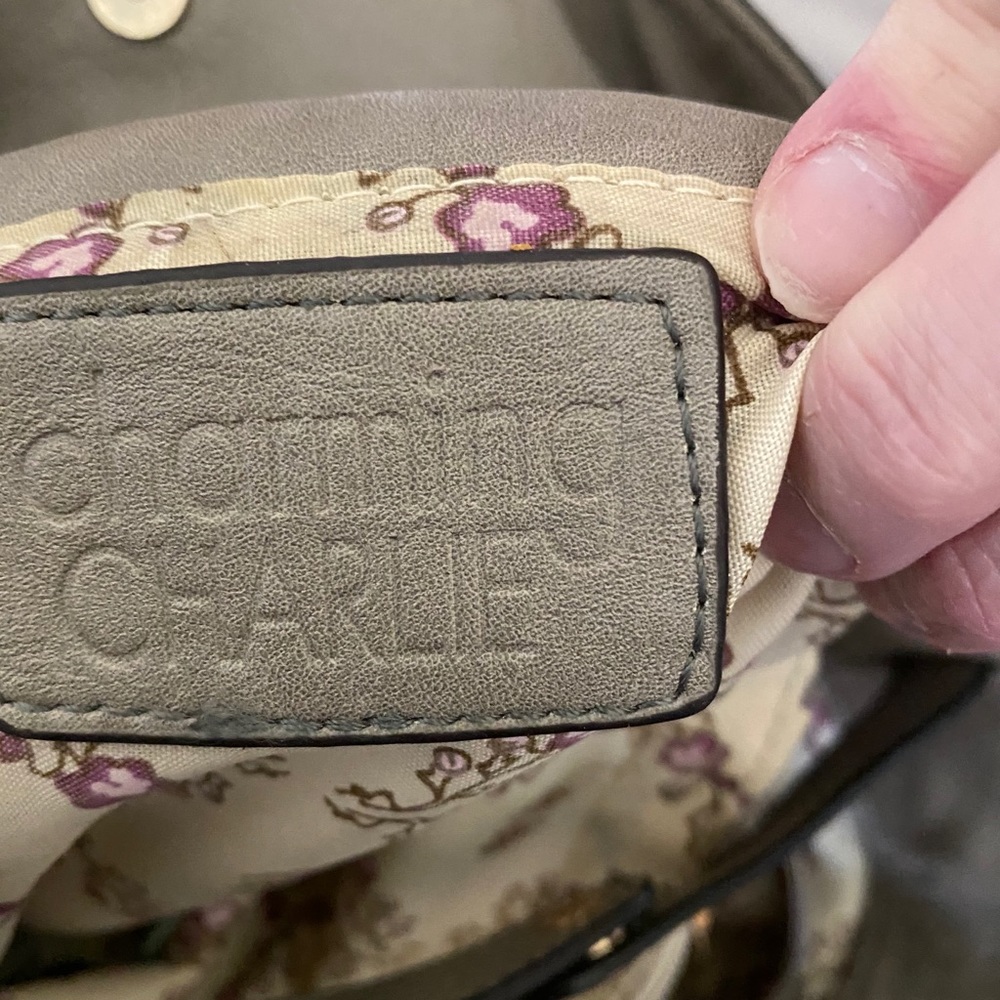Purse barely used.  Insides clean.  Soft Leather
